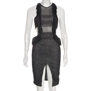 Self Portrait Fringe Cocktail Dress in Size